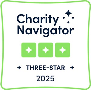 Charity Navigator Three Star Badge
